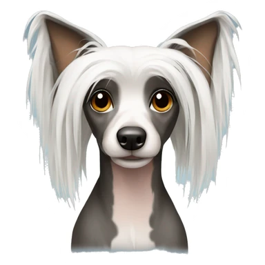Chinese Crested sticker