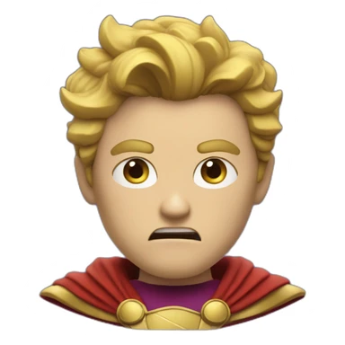 Angry Homelander from the boys sticker