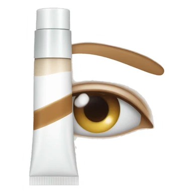 eye cream cerave style  sticker