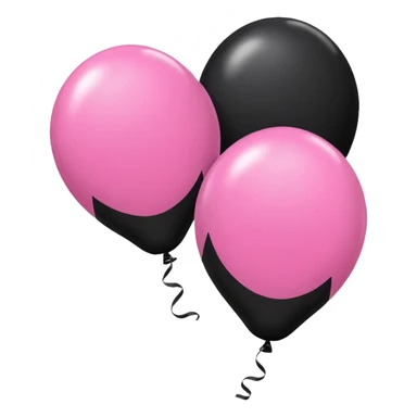 Happy Birthday in Pink and Black  sticker