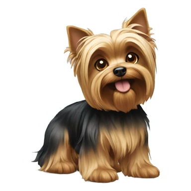 Dog Yorkshire terrier  sticker
