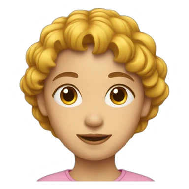 une fille sur un garçon sticker