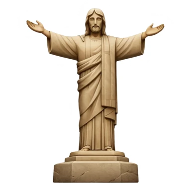 Christ the redeemer sticker