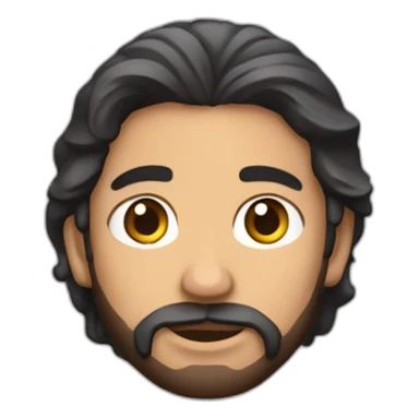 Jesús orando sticker