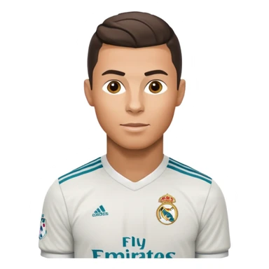 Cr7 en el real Madrid 2017 sticker