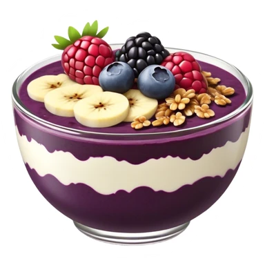 Açaí bowl sticker