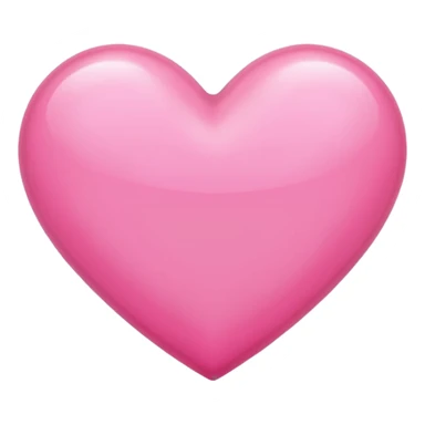 Pink beautiful shining heart  sticker