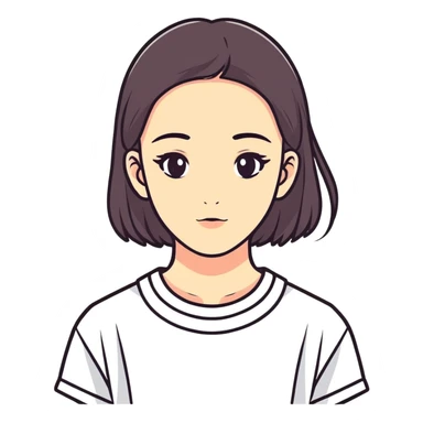 A girl fartin sticker