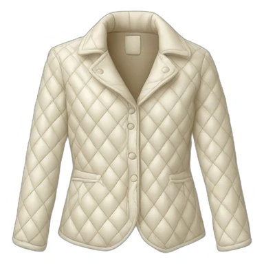 quilted veste sticker