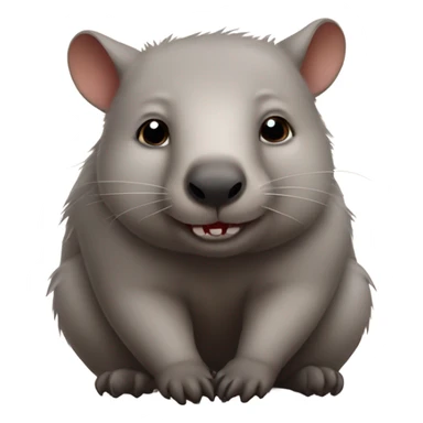 pretty wombat sticker