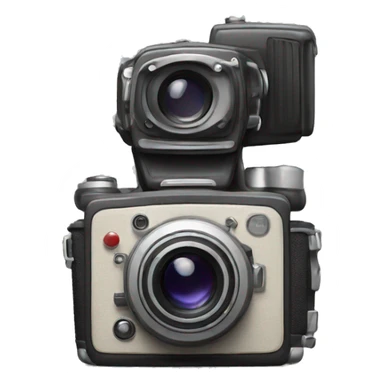 film camera apple emoji style sticker