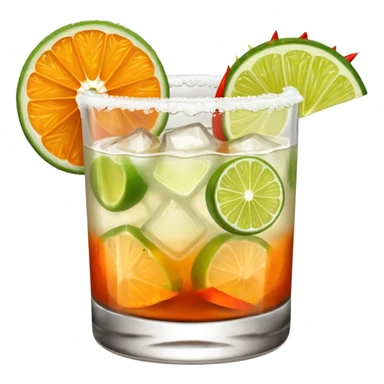 Spicy mezcal margarita sticker
