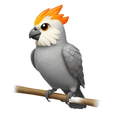 cockatiel bird sticker