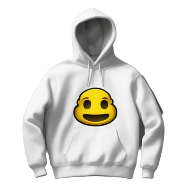 White Stussy graphic hoodie  sticker