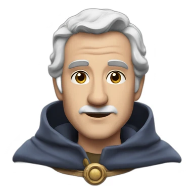 martin scorcese as merlin sticker