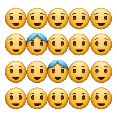 Una emojis con audios puestos solo uno sticker