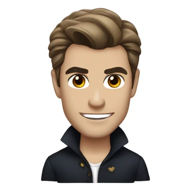 Stefan Salvatore from vampire diaries sticker