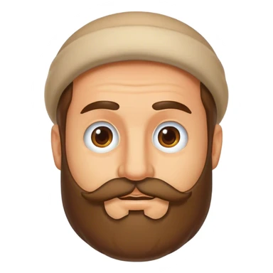 Luigi mangione but a little bit older and with a beard sticker
