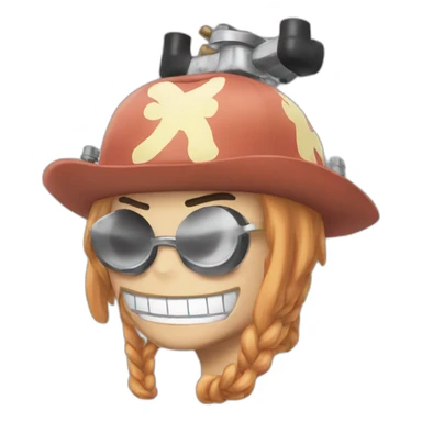 Chopper dans one piece sticker