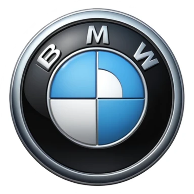 Bmw logo sticker