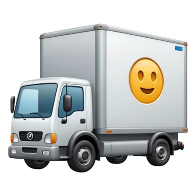 shipping box truck sticker