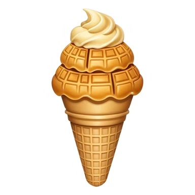 empty icecream cone sticker