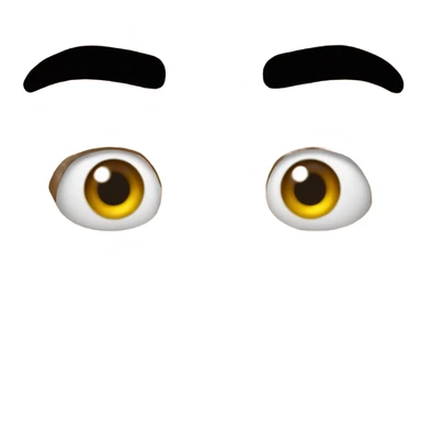 The rock eye brow sticker