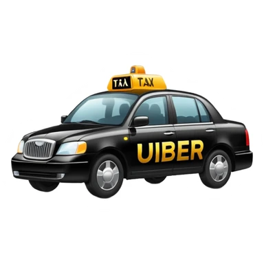 uber taxi sticker