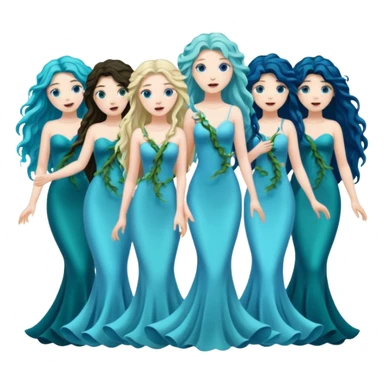 mythical sirens sticker