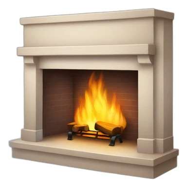 fireplace sticker