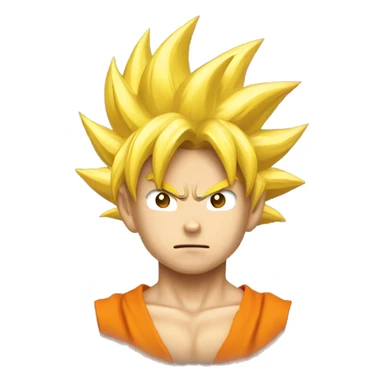 Sangoku super sayien sticker
