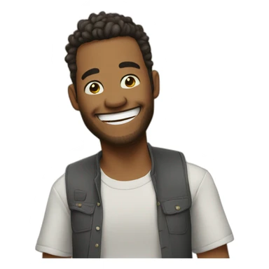 I-laugh-about-you sticker