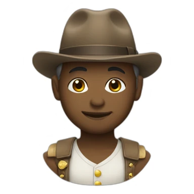 Un gars en costume sticker