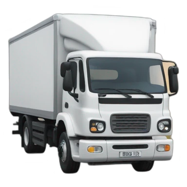 cute articulated lorry sticker