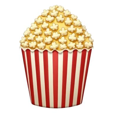 a single grain of  Popped Popcorn sticker