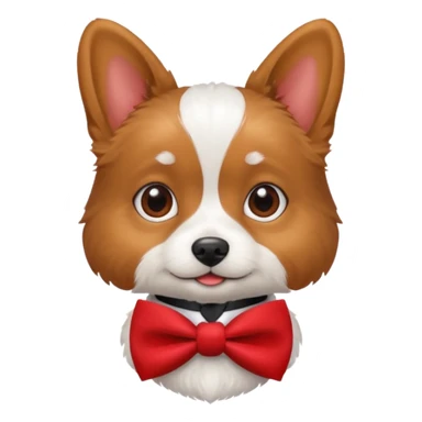 cutest dog ever with accessories sticker