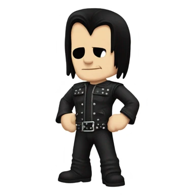 glenn danzig from misfits sticker