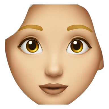 blonde au yeux bleux qui m'envoie un bisou sticker