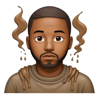 Kendrick lamar spraying mud on drake sticker