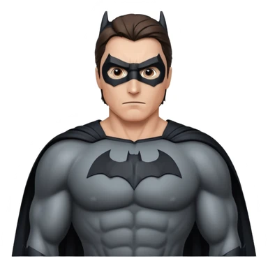 christian bale batman standing sticker