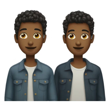 Two lbtq boys sticker