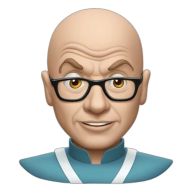 dr evil from Austin powers sticker