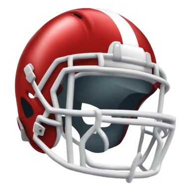 red football helmet sticker
