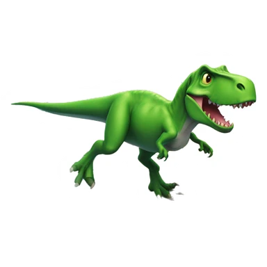 T-Rex on surfboard  sticker