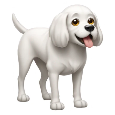 Dog with a million legs sticker