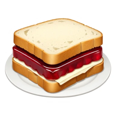 make a jam sandwich sliced  sticker