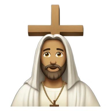 cross jesus love sticker