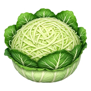 a big pile of grated cabbage no leaves and no cabbage sticker