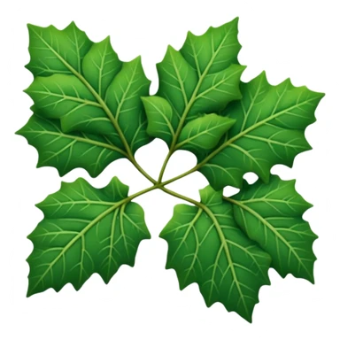 Sarmaşık yaprakları sticker