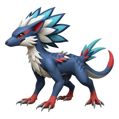  exotic Fakémon-Pokémon-Nargacuga-Silvally-Vernid-creature sticker